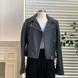 LAMARQUE Donna Leather Biker Jacket